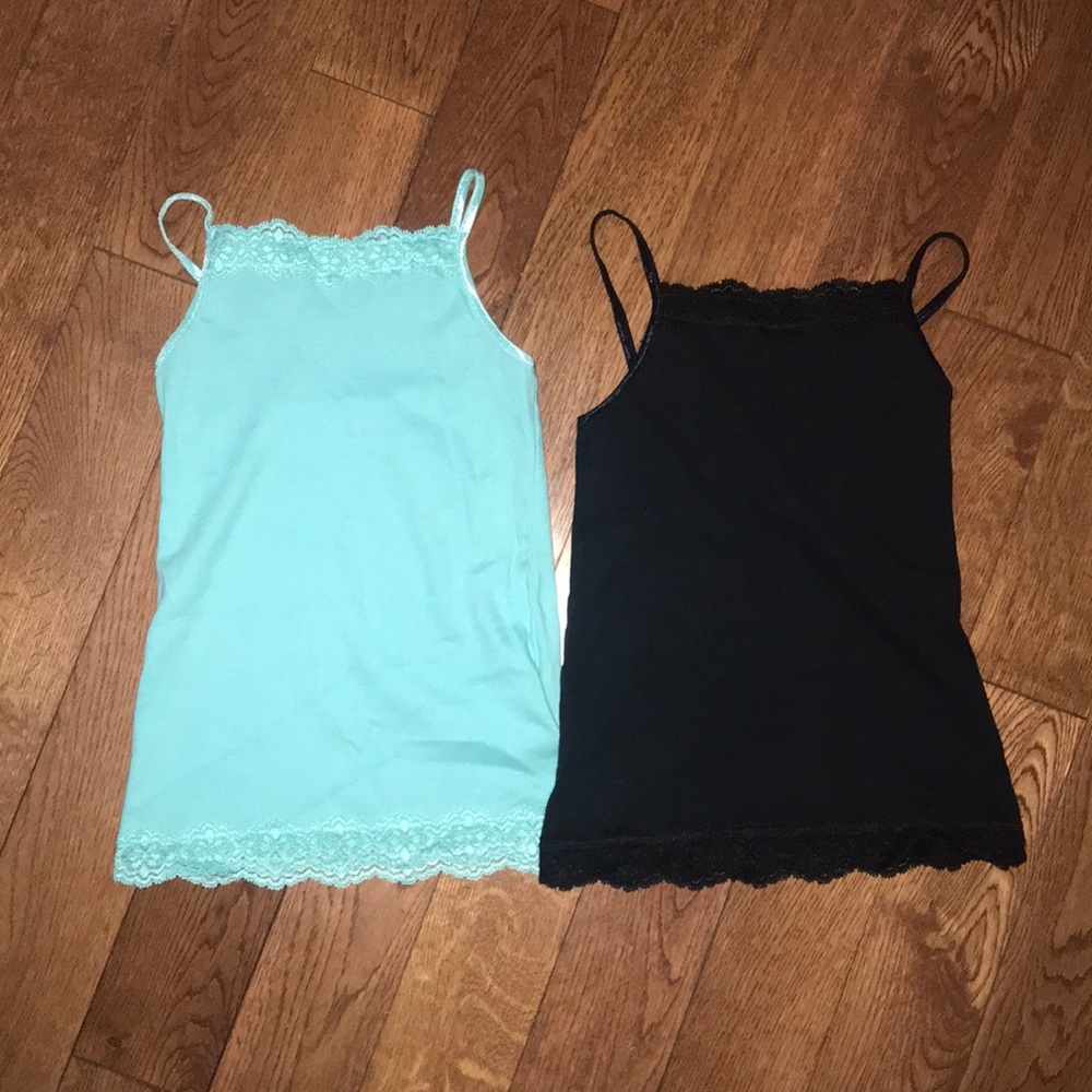 2 Girls Cami’s size 6/6x